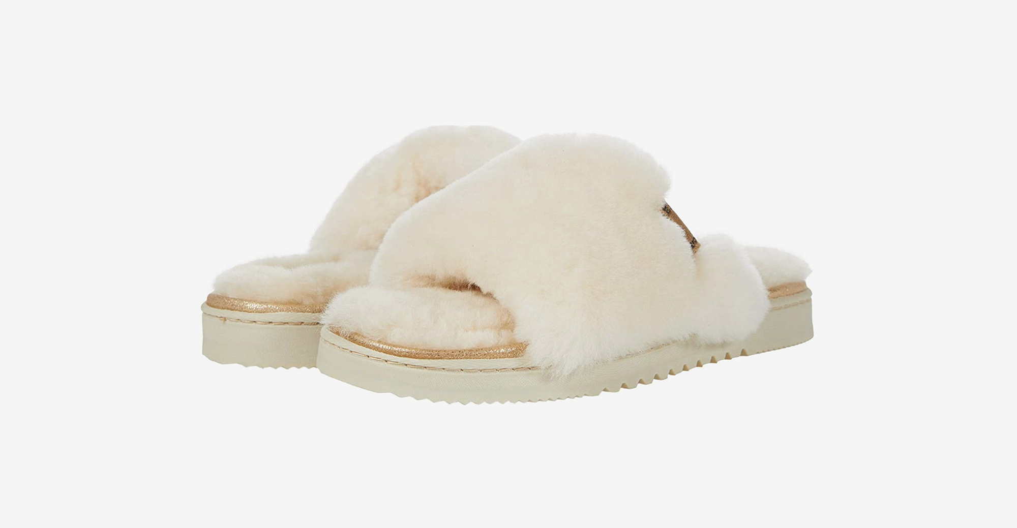 Dearfoam cheap shearling slippers