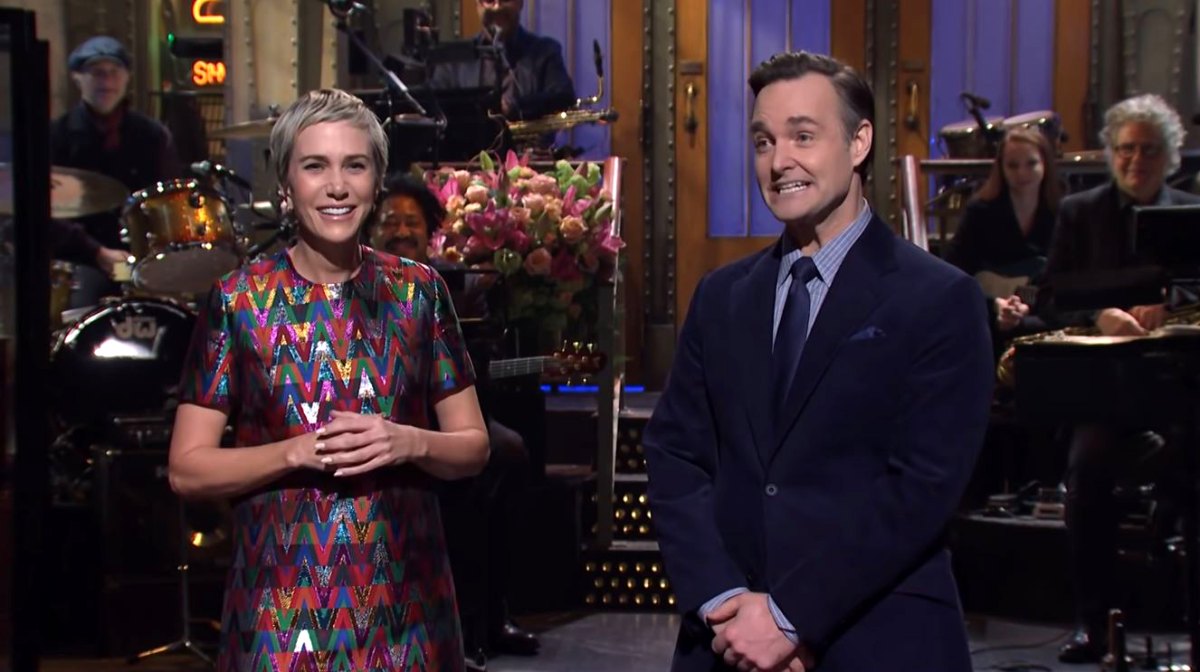 Kristen Wiig Returns To Snl Amid Will Fortes Monologue Video Us