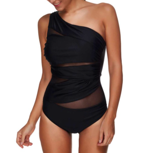 AMGRA Mesh One Piece Swimsuit