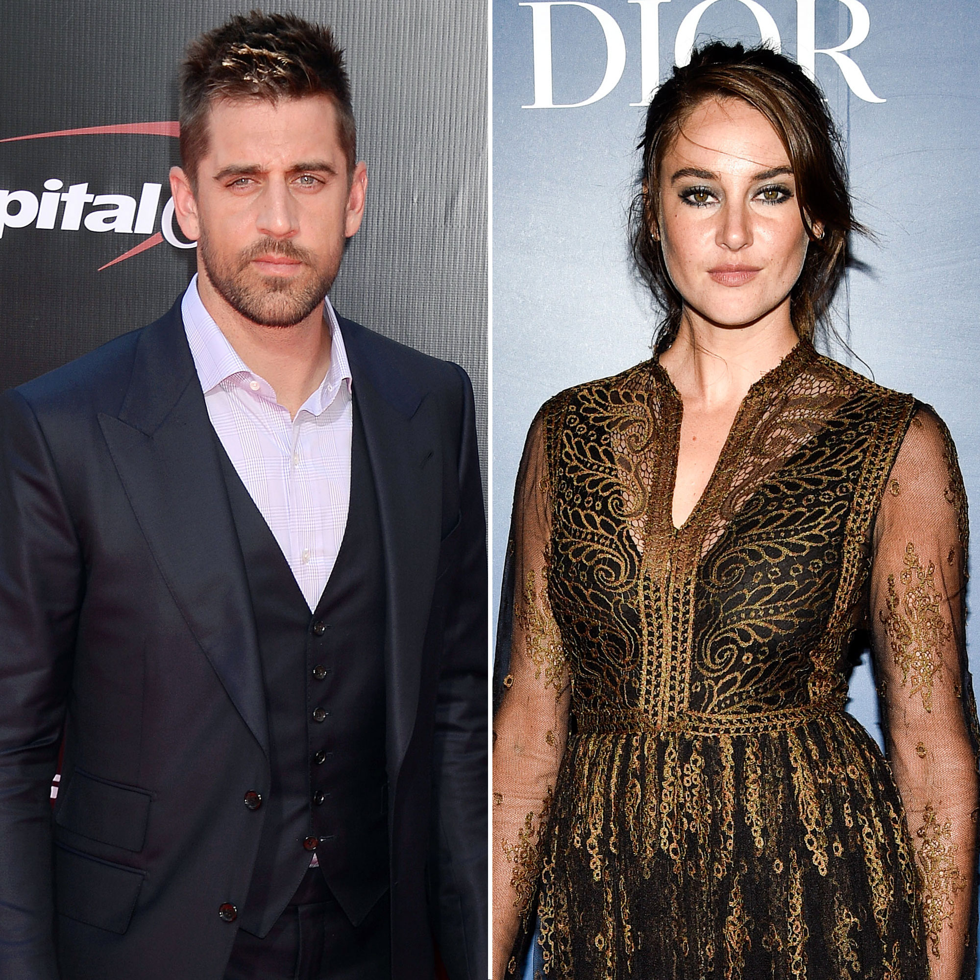 Aaron Rodgers and Ex-Girlfriend Shailene Woodley’s Relationship Timeline