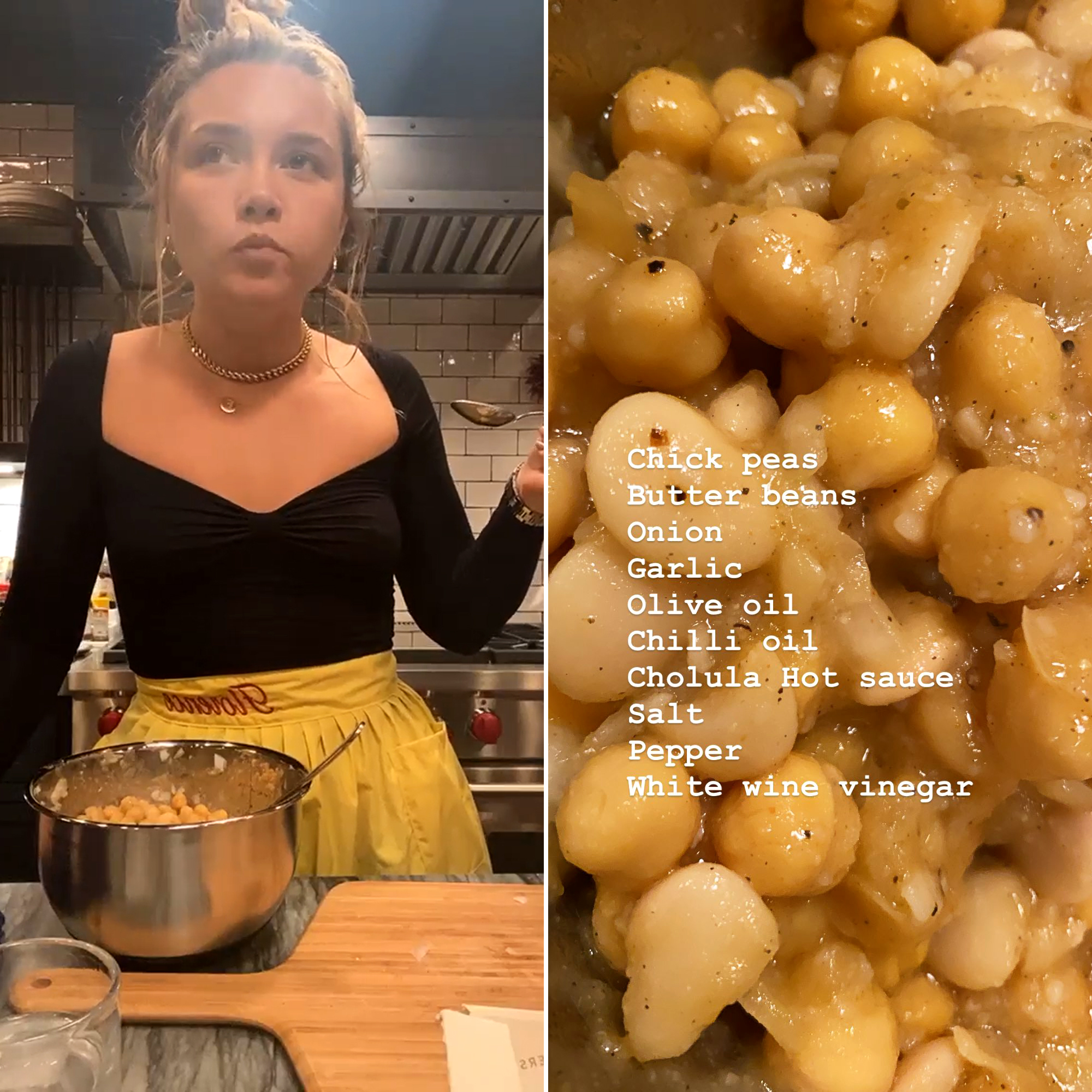 Todos los platos de 'Cocinar con Flo' de Florence Pugh