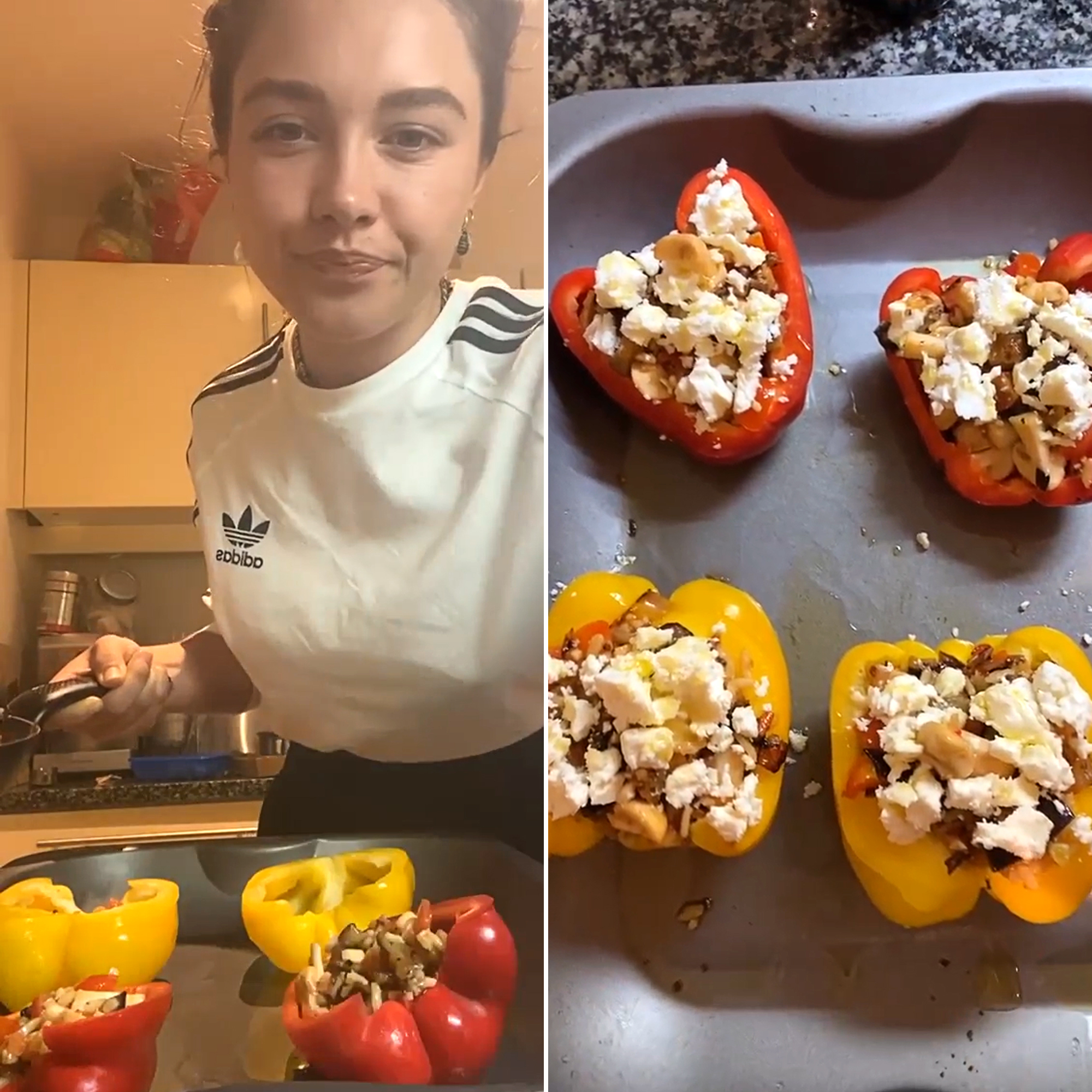 Todos os pratos 'Cooking With Flo' de Florence Pugh