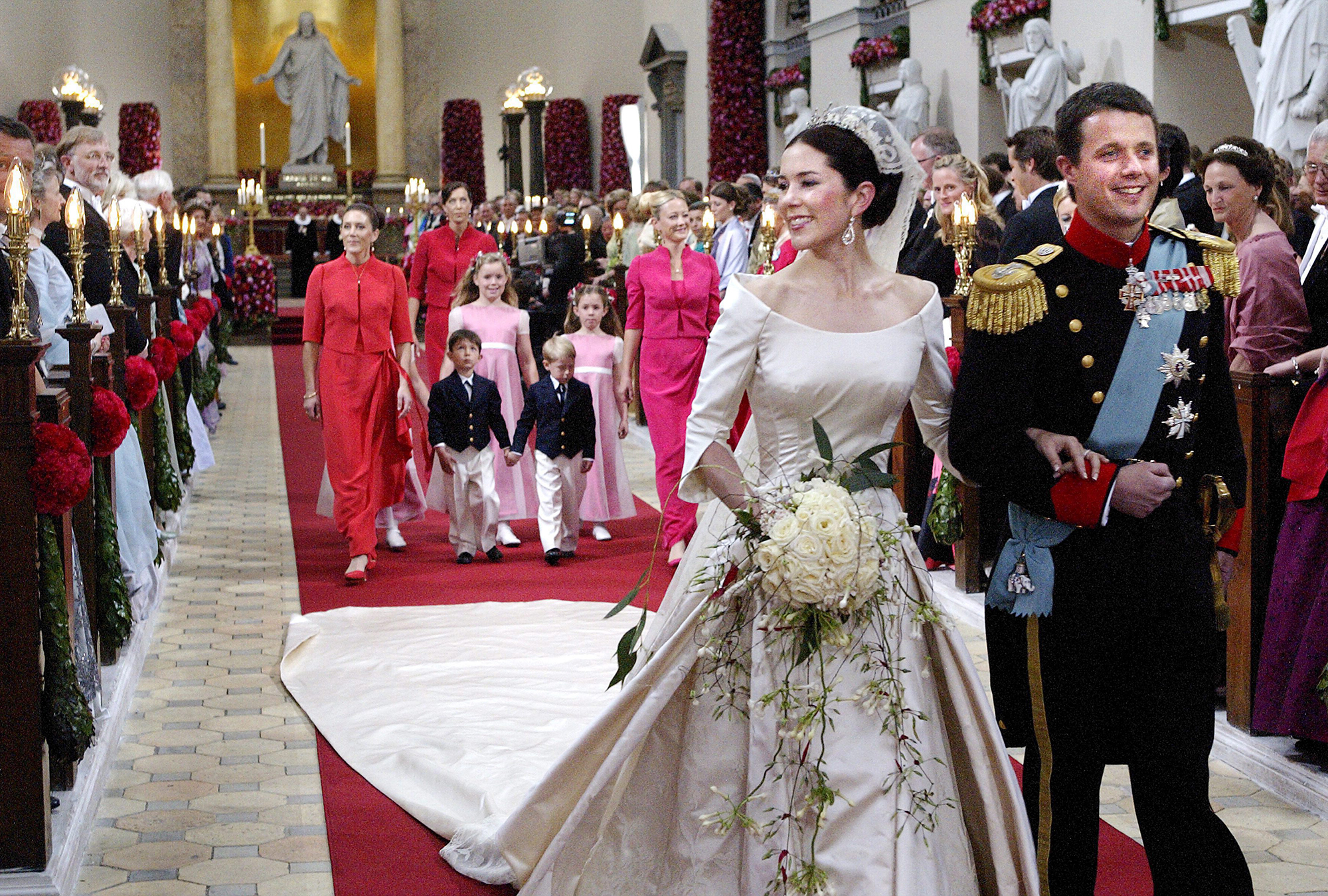 Свадьба принца Фредерика и Мэри Дональдсон