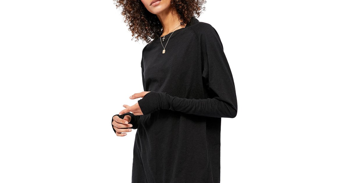 Free People Cozy Shirt Can Be Worn as a Nightgown or Casual Top