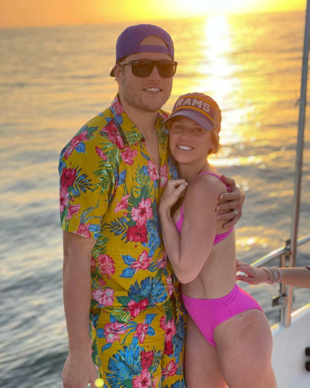 Rams Quarterback Matthew Stafford & Wife Kelly Spotted on Pre-Super Bowl  Date in L.A.: Photo 4700609, Kelly Stafford, Matthew Stafford Photos