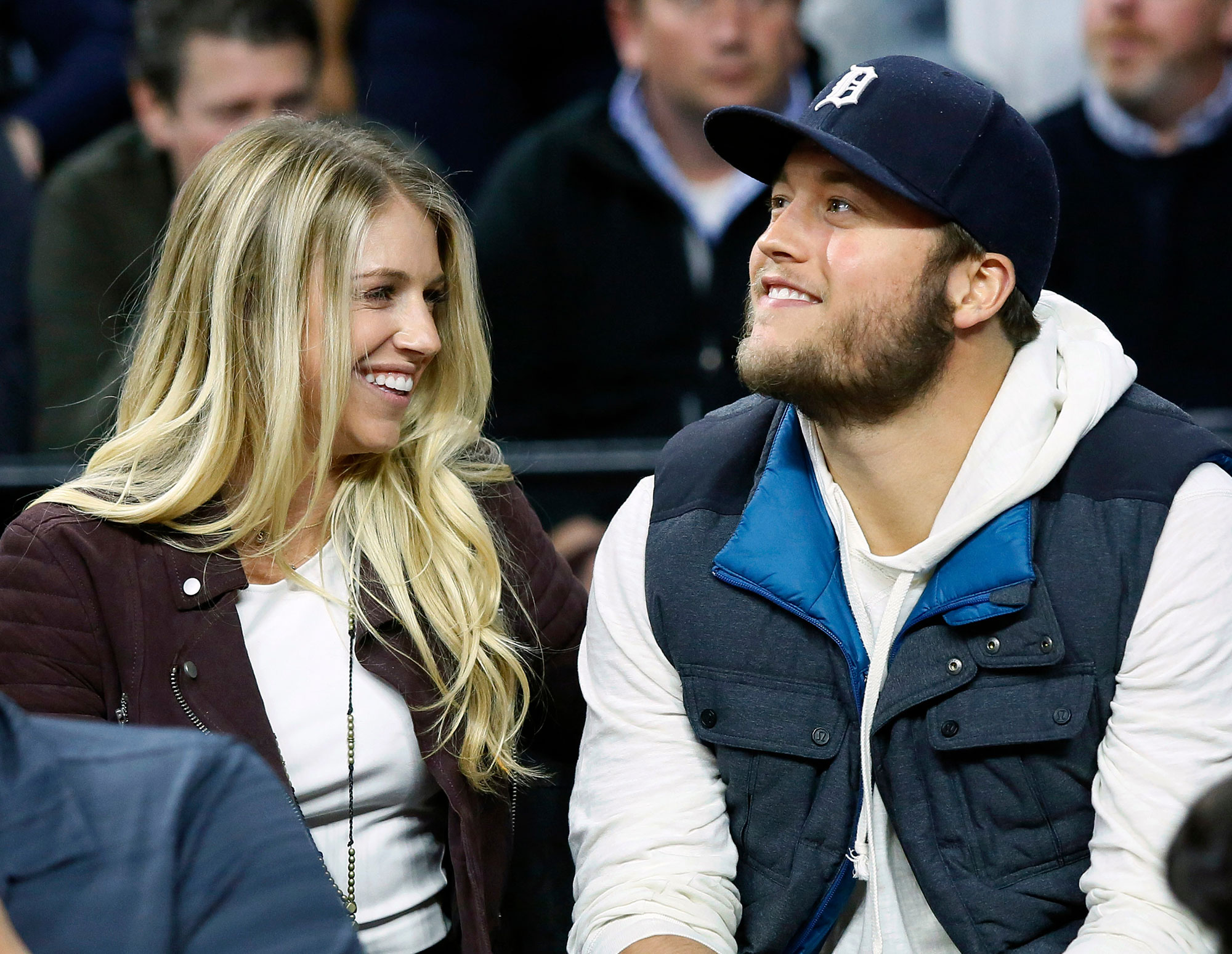 NFL QB Matthew Stafford, Wife Kelly's Relationship Timeline: Pics