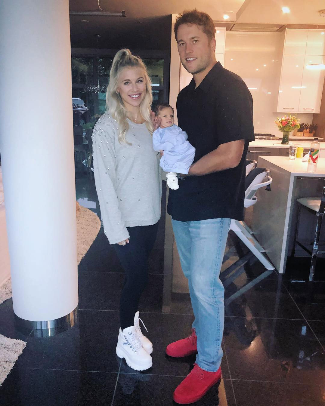 LA Rams Quarterback Matthew Stafford and Wife Kelly's Relationship  Timeline: From College Sweethearts to Parents of 4