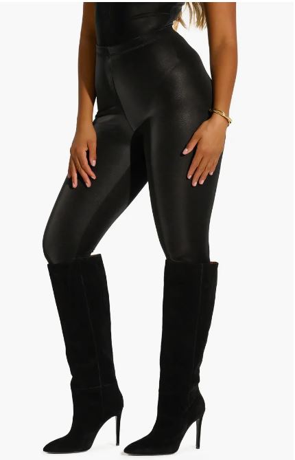 7 Faux-Leather Leggings That May Rival Spanx — And Are Half the Price