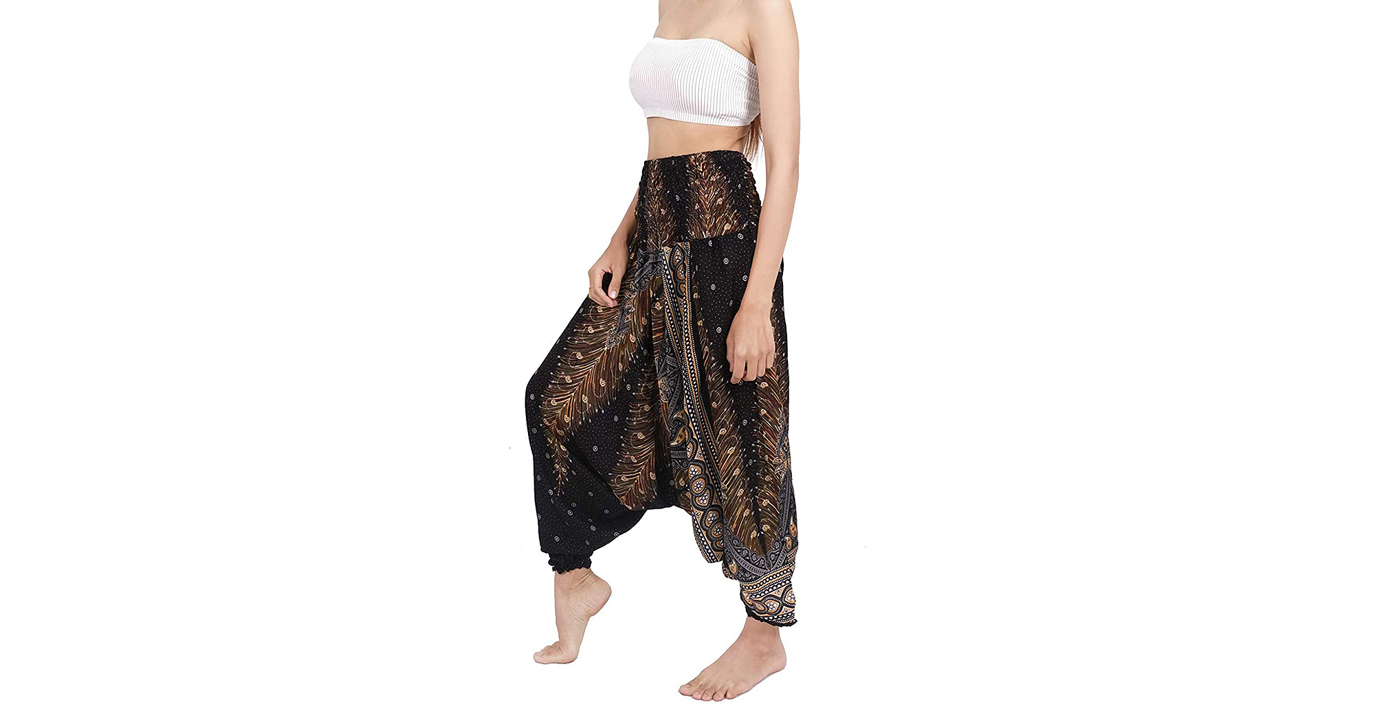 Buy SUNYAA Womens High Waisted Joggers Casual Loose Yoga Pants Comfy Lounge  Harem Dance Pajamas Pants with Pockets Navy M at Amazonin