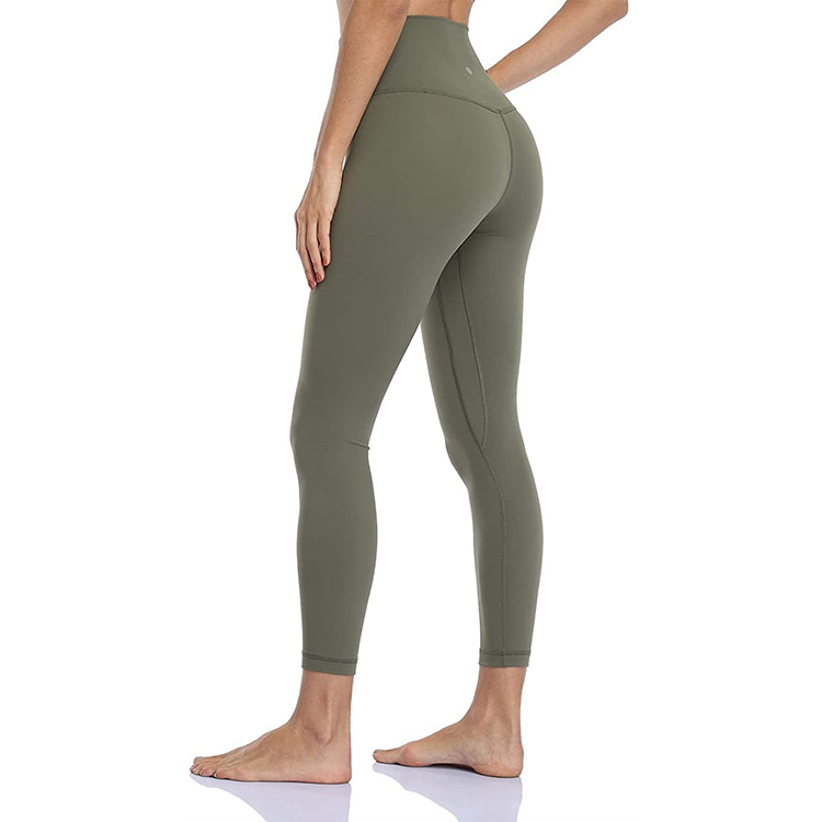 APANA Women Medium Green Full Zip With Thumb Holes Activewear Yoga