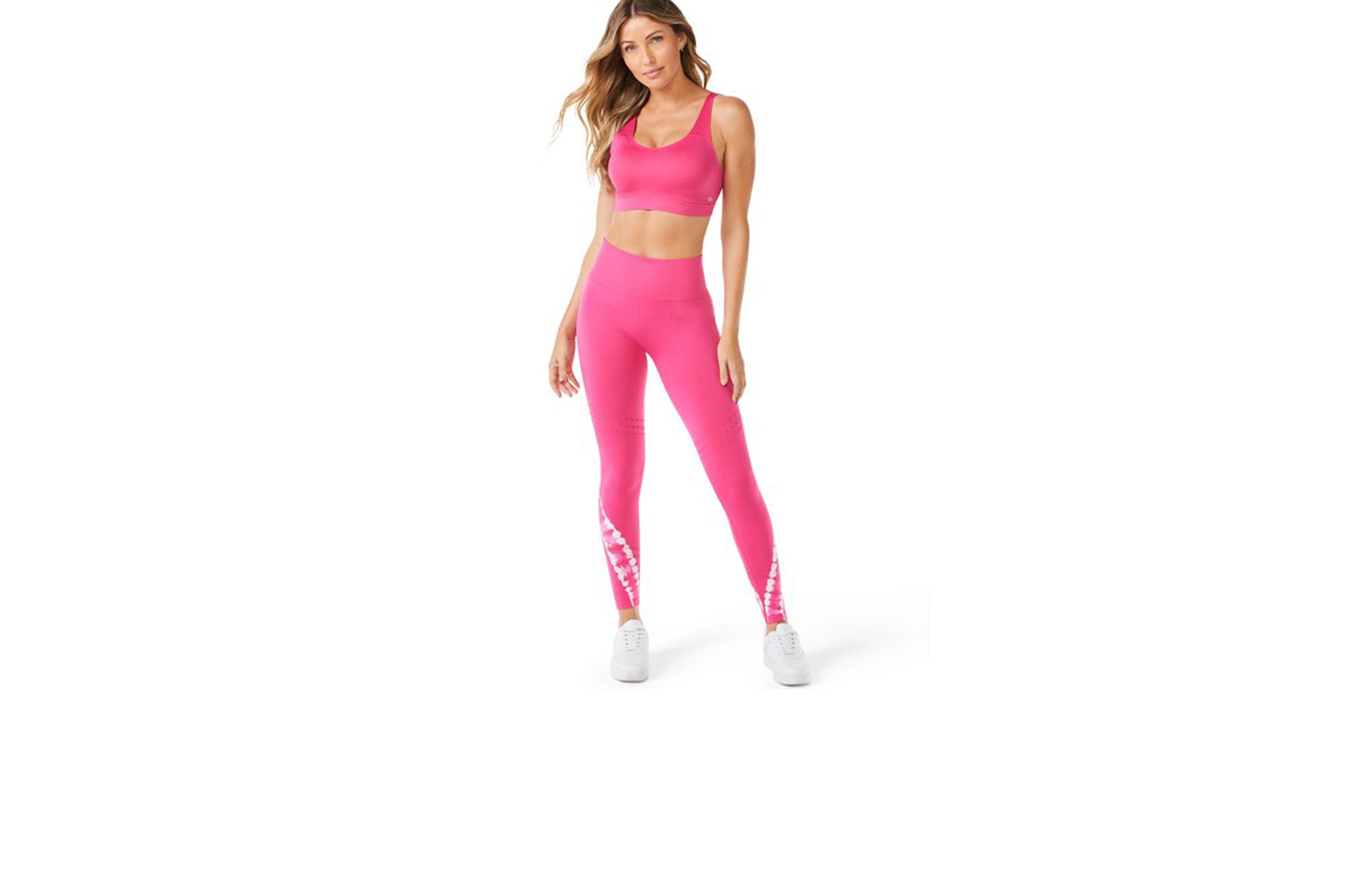 Girls / Teen leggings GapFit size XXL 14 16 pink stars leggings active wear  EUC