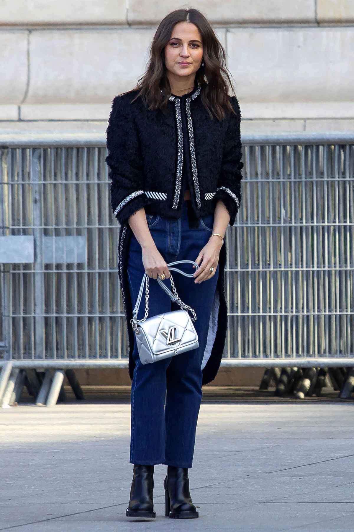 Louis Vuitton SS21 Street style with celebrities During Paris