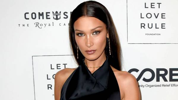 Bella Hadid’s Lip Oil of Choice Is a Must for Harsh Winter Weather | Us ...