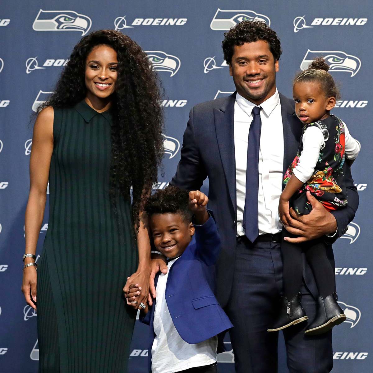 Ciara and Russell Wilson Attend the NBA Finals With Their Kids in Cute  Matching Jerseys - POPSUGAR Australia