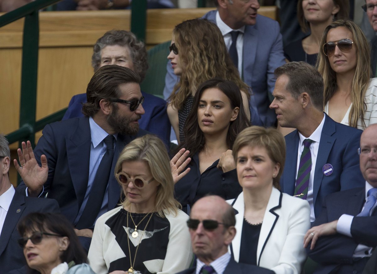 Bradley Cooper Wimbledon Quarter Finals July 6, 2016 – Star Style Man
