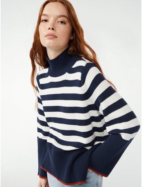 Free Assembly Striped Sweater Has the Best Nautical Vibes | Us Weekly