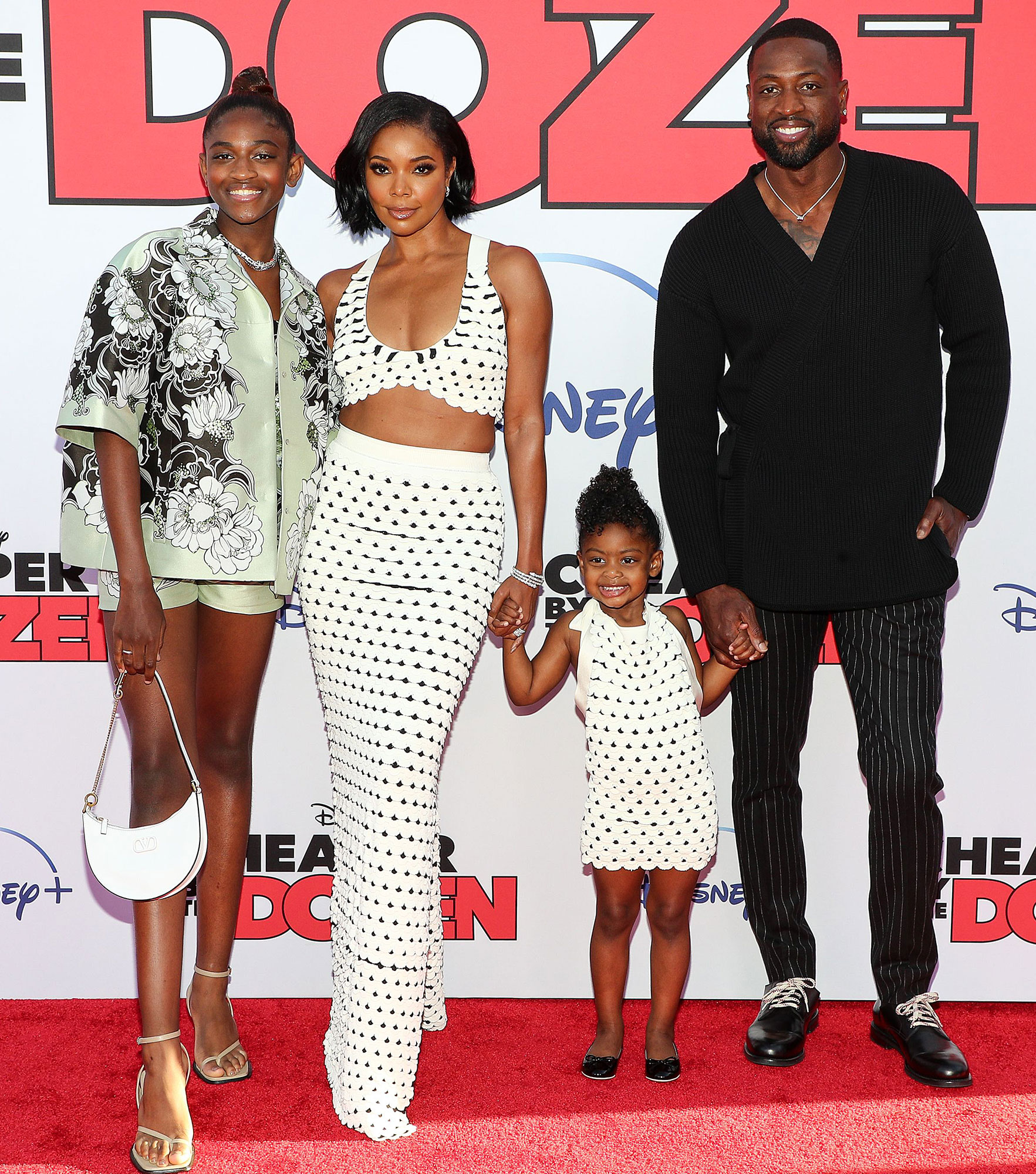 Gabrielle Union Daughters At Cheaper By The Dozen Premiere Pics