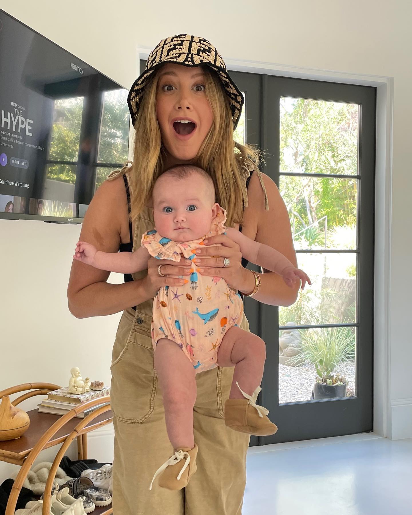 Ashley Tisdale, Christopher French's Daughter Jupiter's Baby Photos