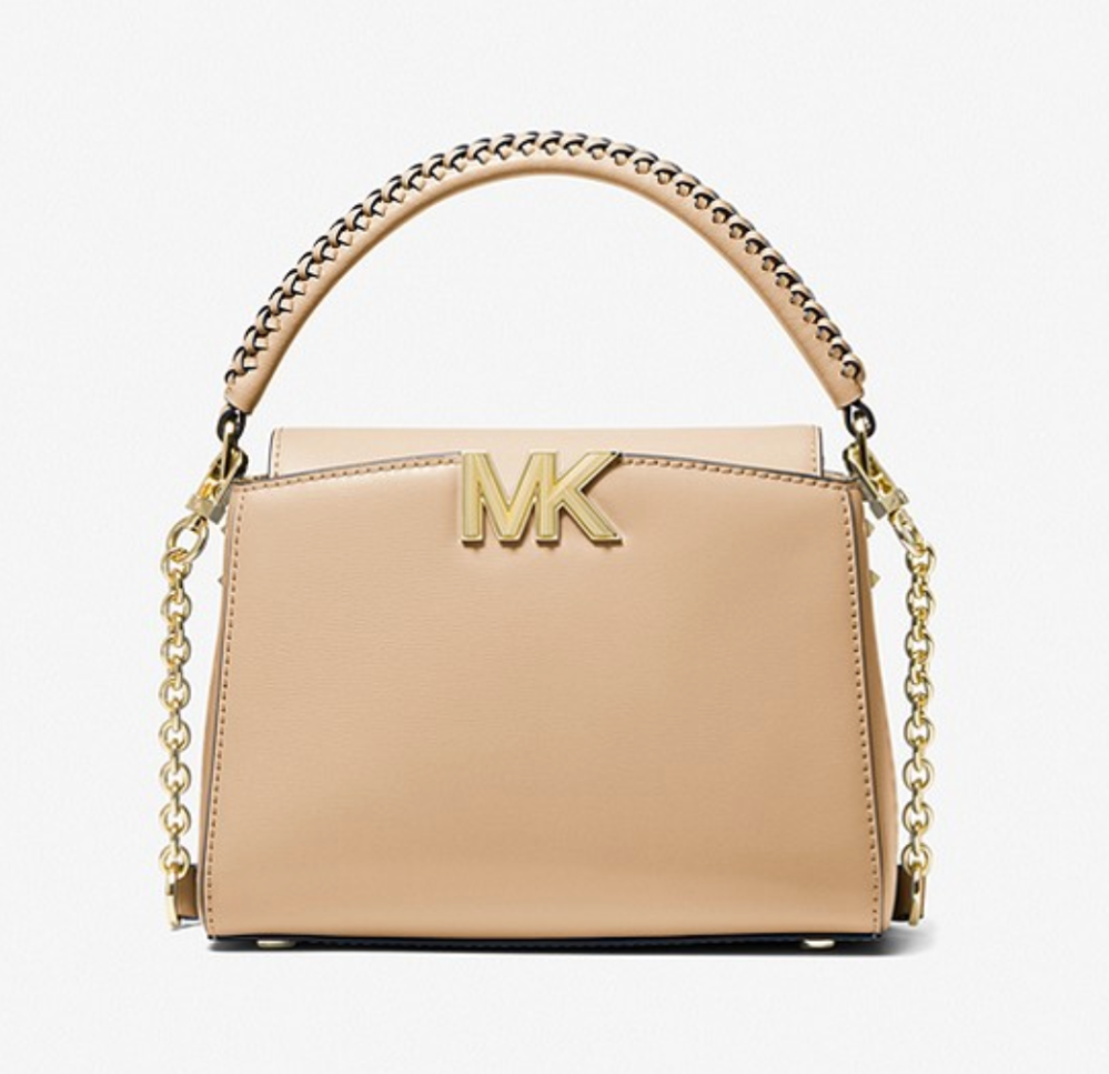 MICHAEL KORS Karlie Small Logo Satchel Retail Price $358 New With Tag
