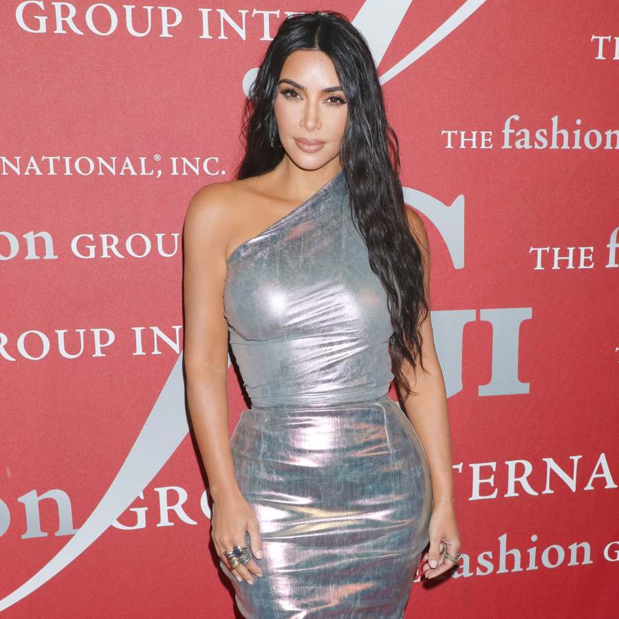 Kim Kardashian Was Wrapped in Caution Tape for Balenciaga Show | Us Weekly