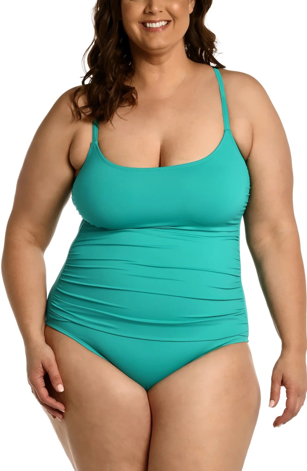 Yonique Plus Size Swimsuits High Waisted One Piece Bathing Suit