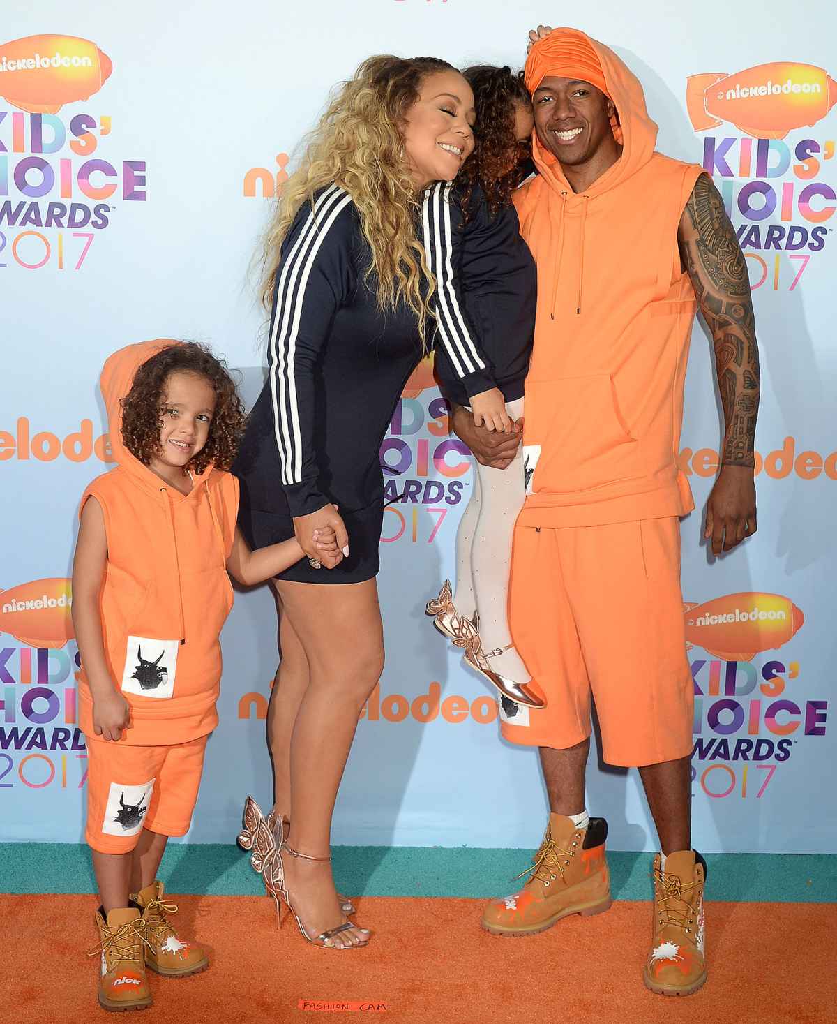 Mariah Carey and Nick Cannon Nickelodeon Kids' Choice Awards