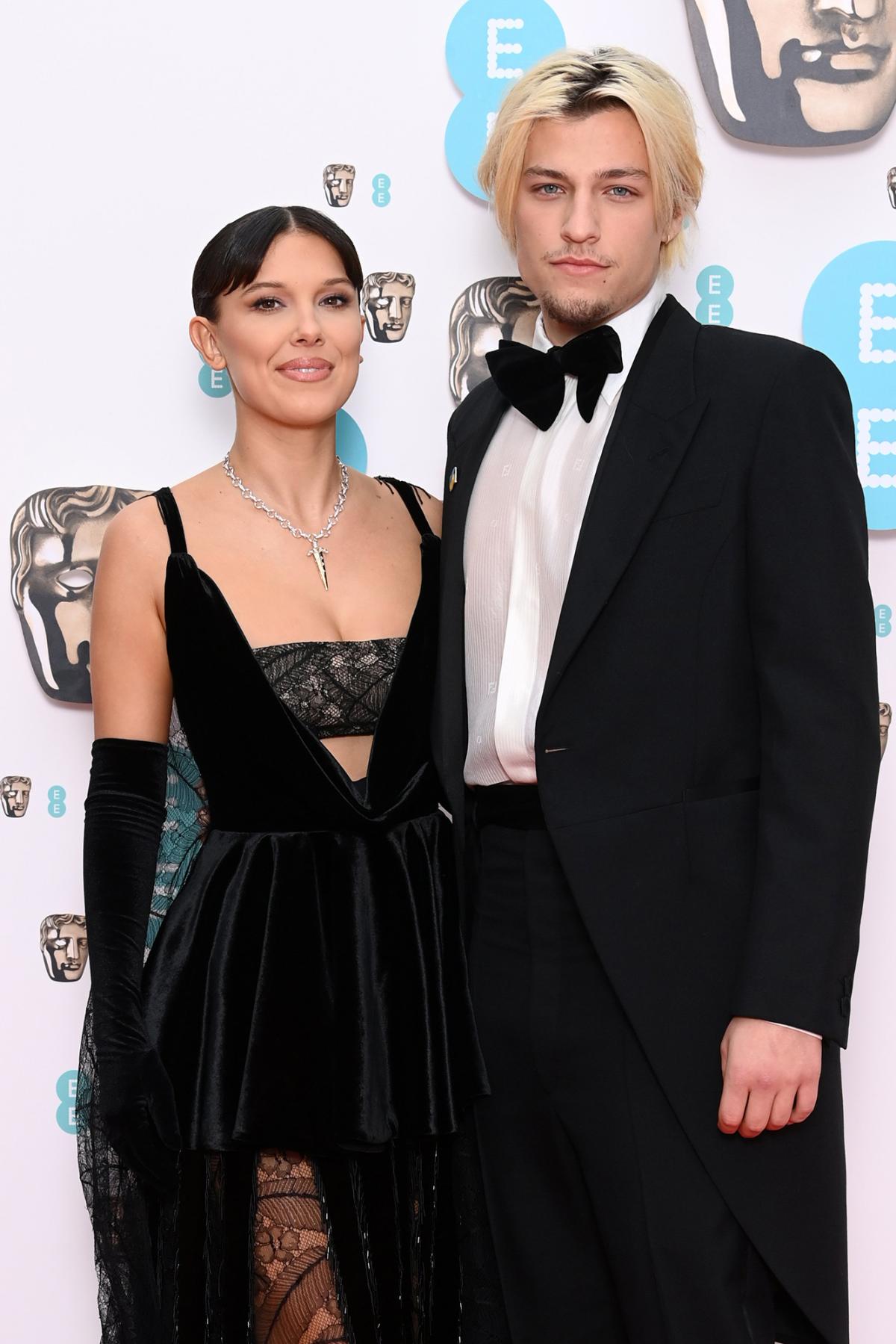 BAFTAs 2022: Millie Bobby Brown, Jake Bongiovi make red carpet debut