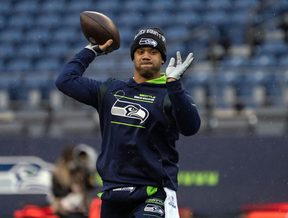 Broncos quarterback Russell Wilson riding into Seattle with new team to  start season - The Japan Times