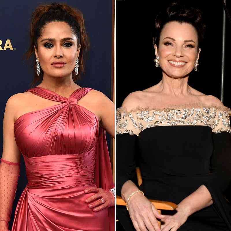 See Salma Hayek and Fran Drescher’s Wardrobe Malfunction at the SAGs