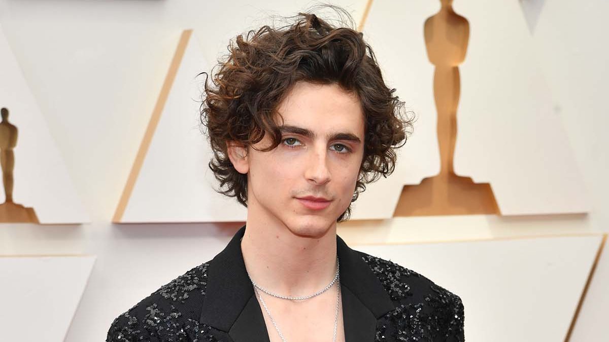 Timotheé Chalamet Goes Shirtless in Sparkling Blazer & Boots at Oscars –  Footwear News