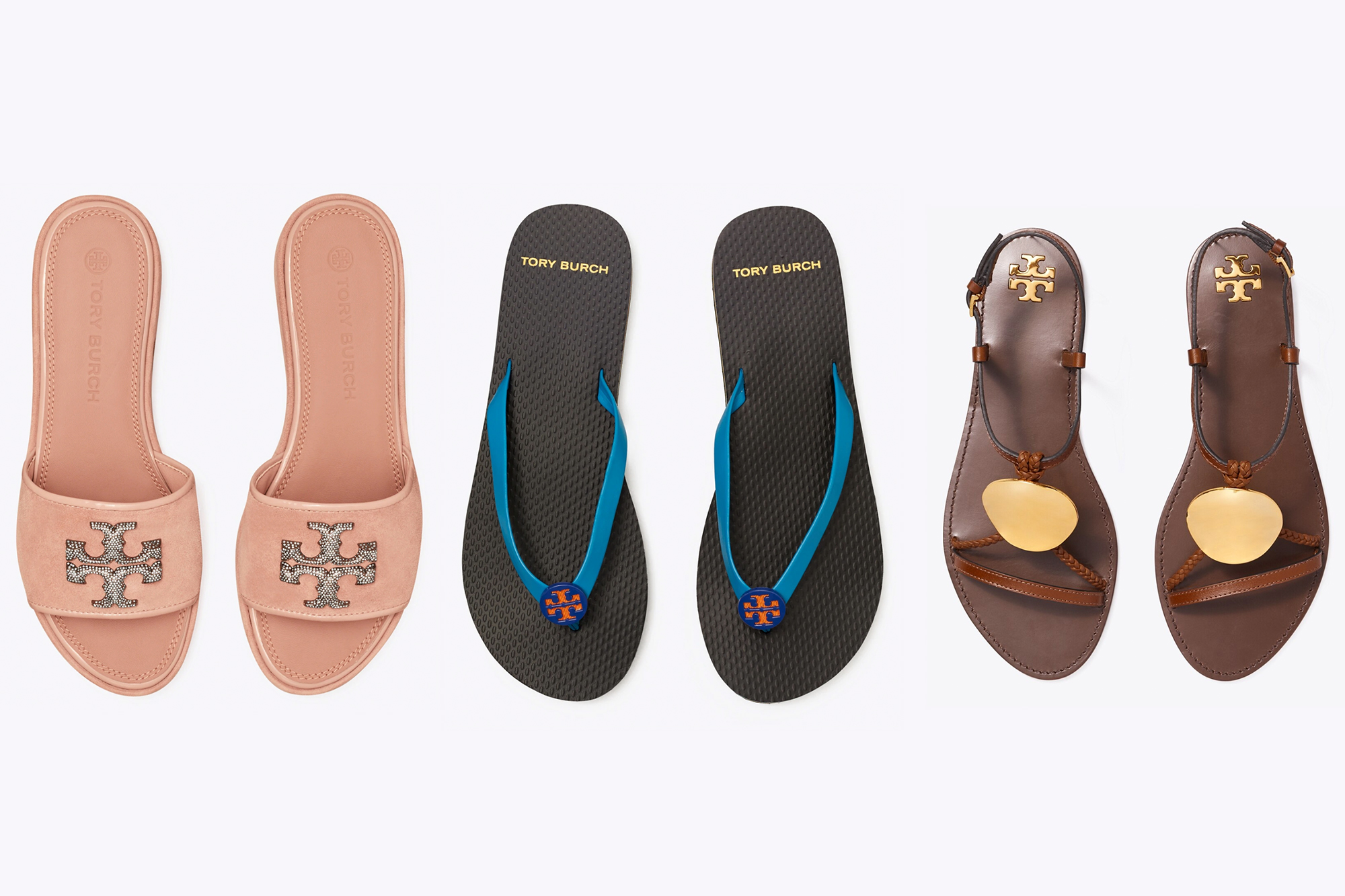 Total 99+ imagen tory burch sandals outlet near me