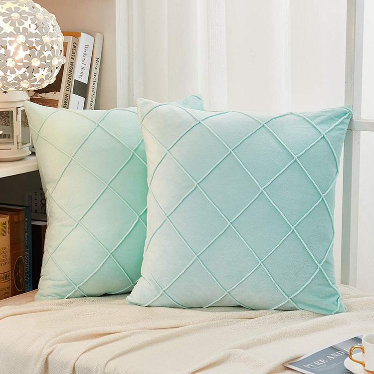 Aqua discount throw pillows