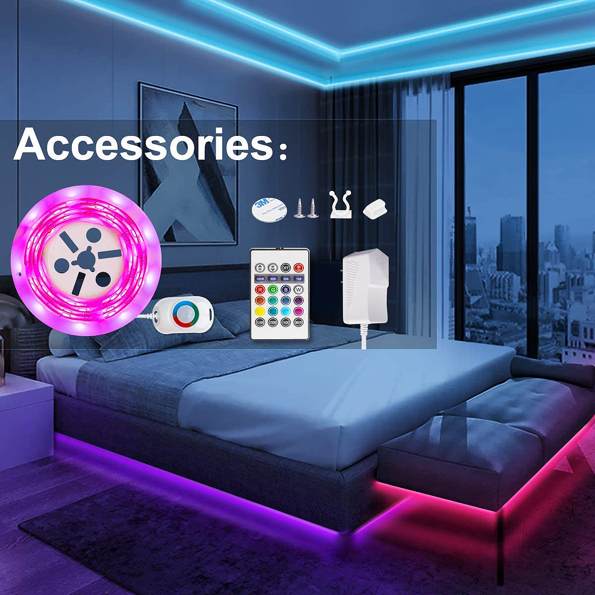 best led strip lights for big room