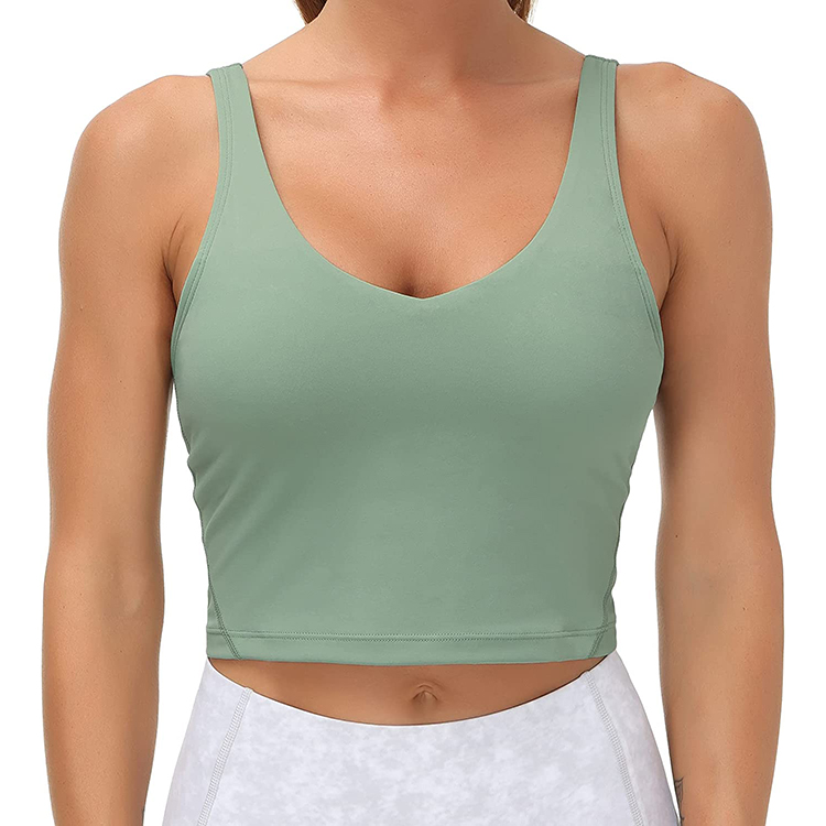LASLULU Crop Tops Workout Tops Loose Sleeveless Cropped Muscle Tank Open  Back Shirts Gym Exercise Clothes for Women