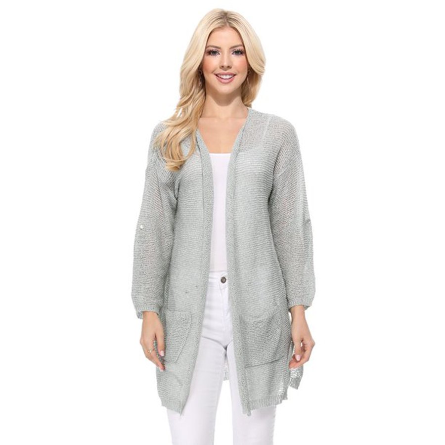 YEMAK Semi-Sheer Cardigan Is a Lightweight Spring Essential — 43% Off ...