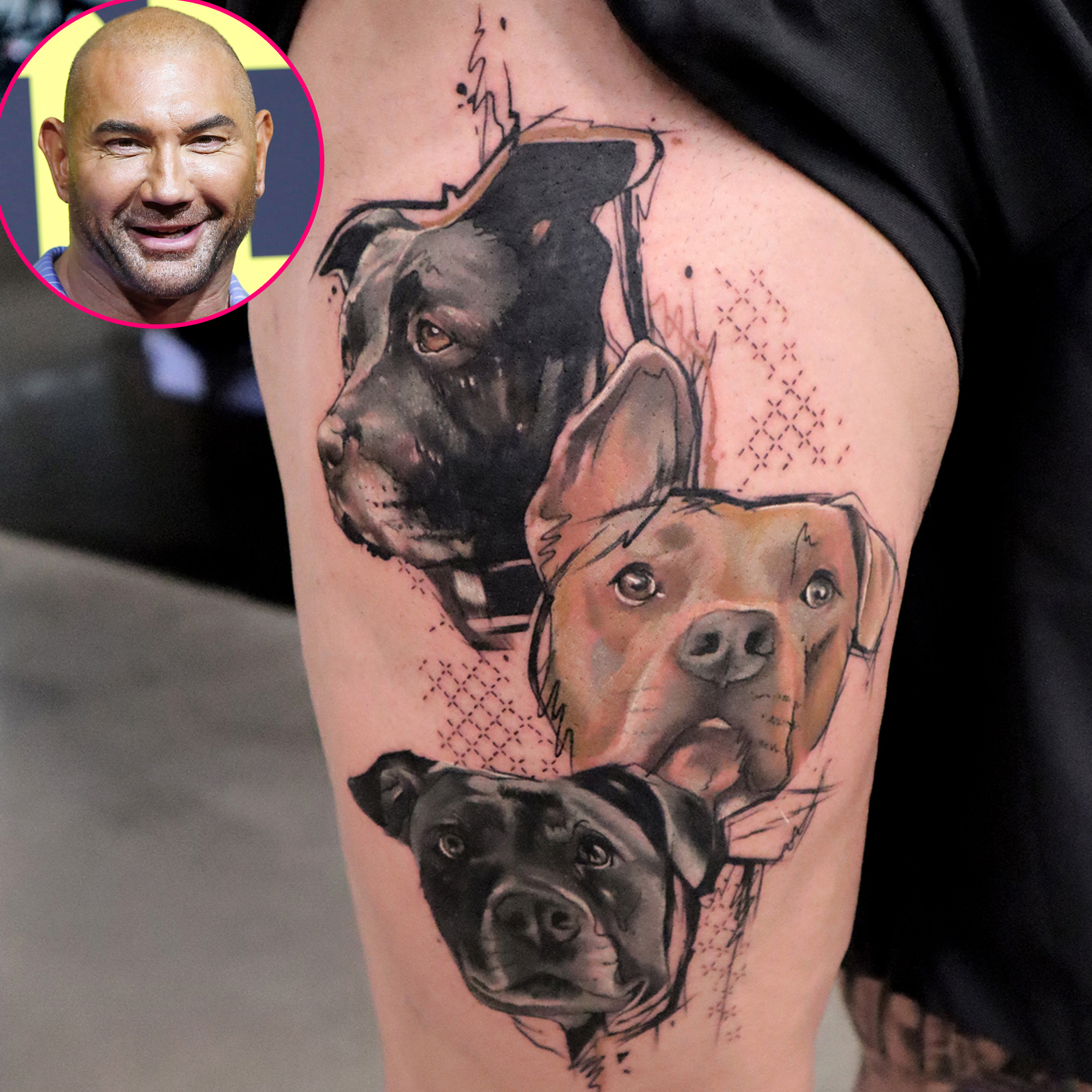Man gets a tattoo of his dogs paw and name Watch heartening video   Trending  Hindustan Times
