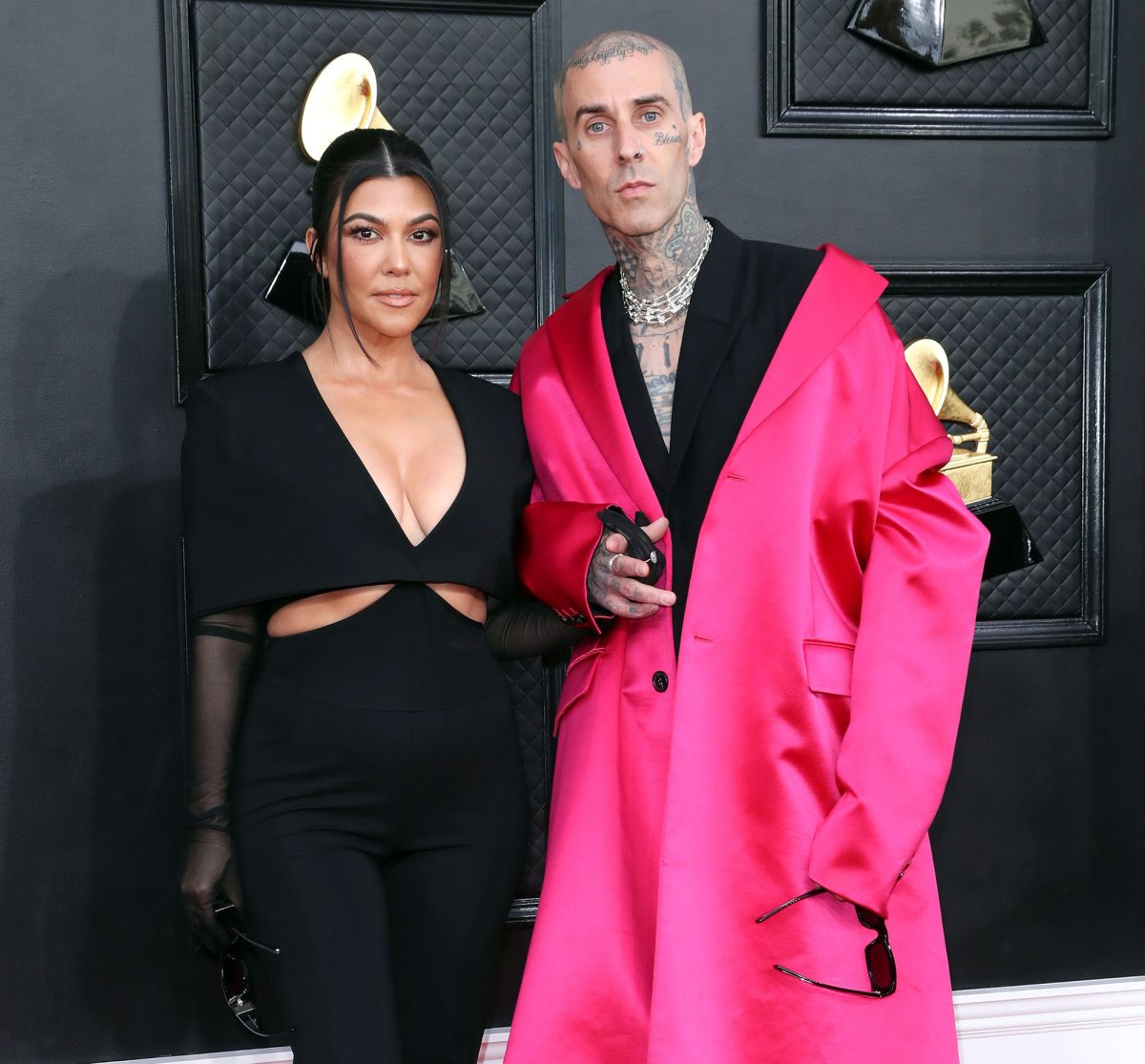 Grammys 2022: Kourtney Kardashian takes her tour of love with