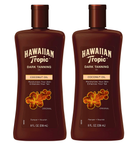 Hawaiian Tropic Dark Tanning Sun Care Moisturizing Oil