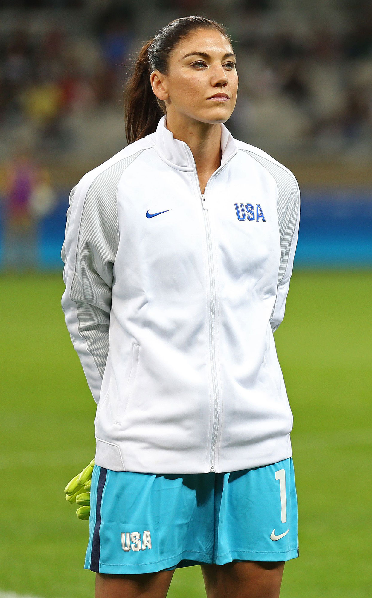 Soccer Star ความสัมพันธ์ของ Hope Solo และ Jerramy Stevens ขึ้นๆ ลงๆ