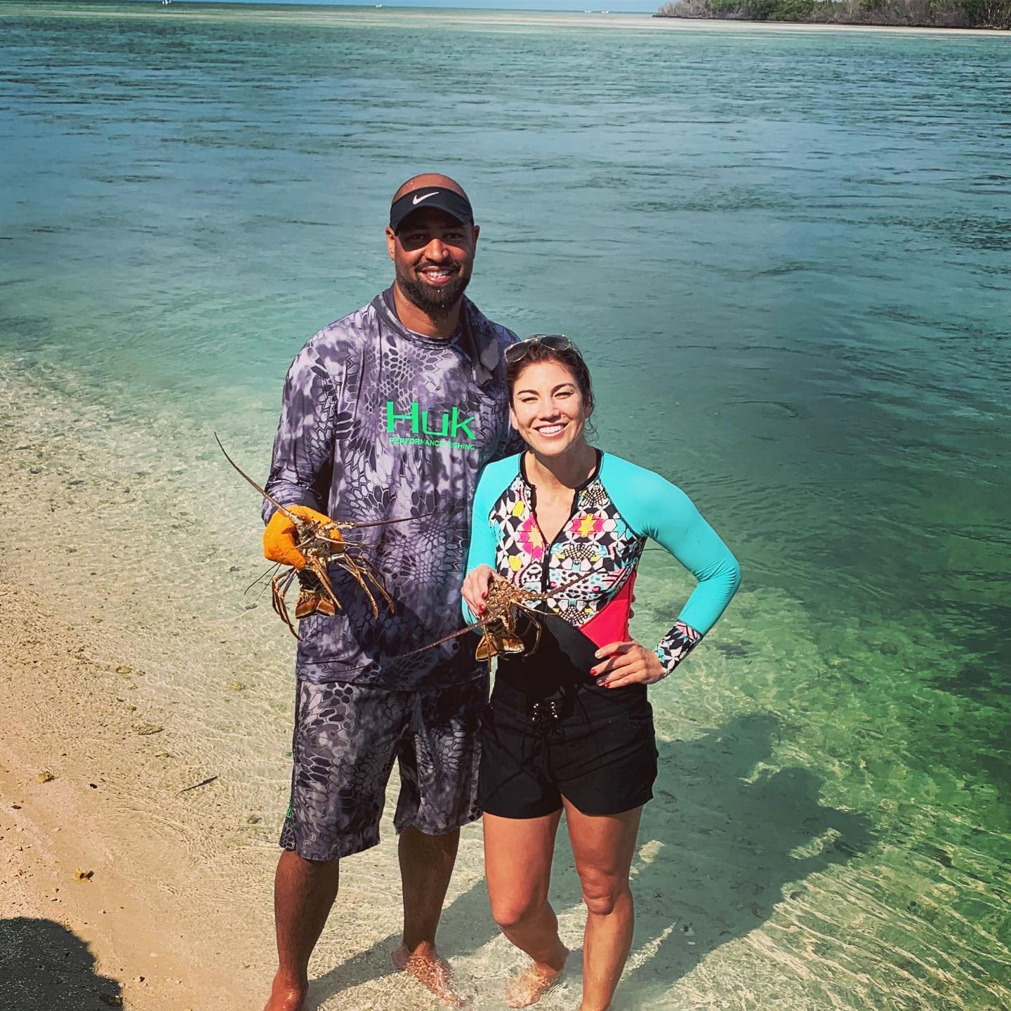 Soccer Star ความสัมพันธ์ของ Hope Solo และ Jerramy Stevens ขึ้นๆ ลงๆ