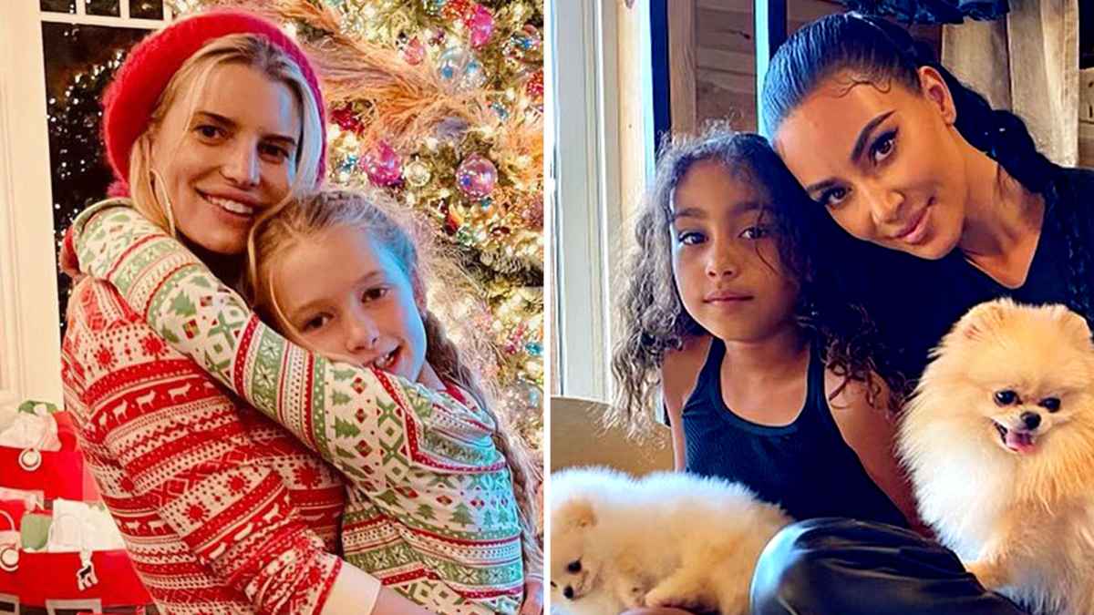Jessica Simpson Says Her Child, Kim Kardashian's Are Friends