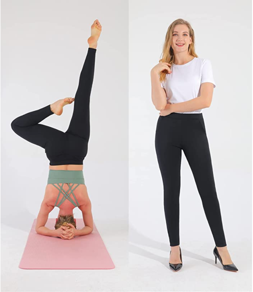 Can you dress up YOGA PANTS? (I can try) - Stylish Life for Moms
