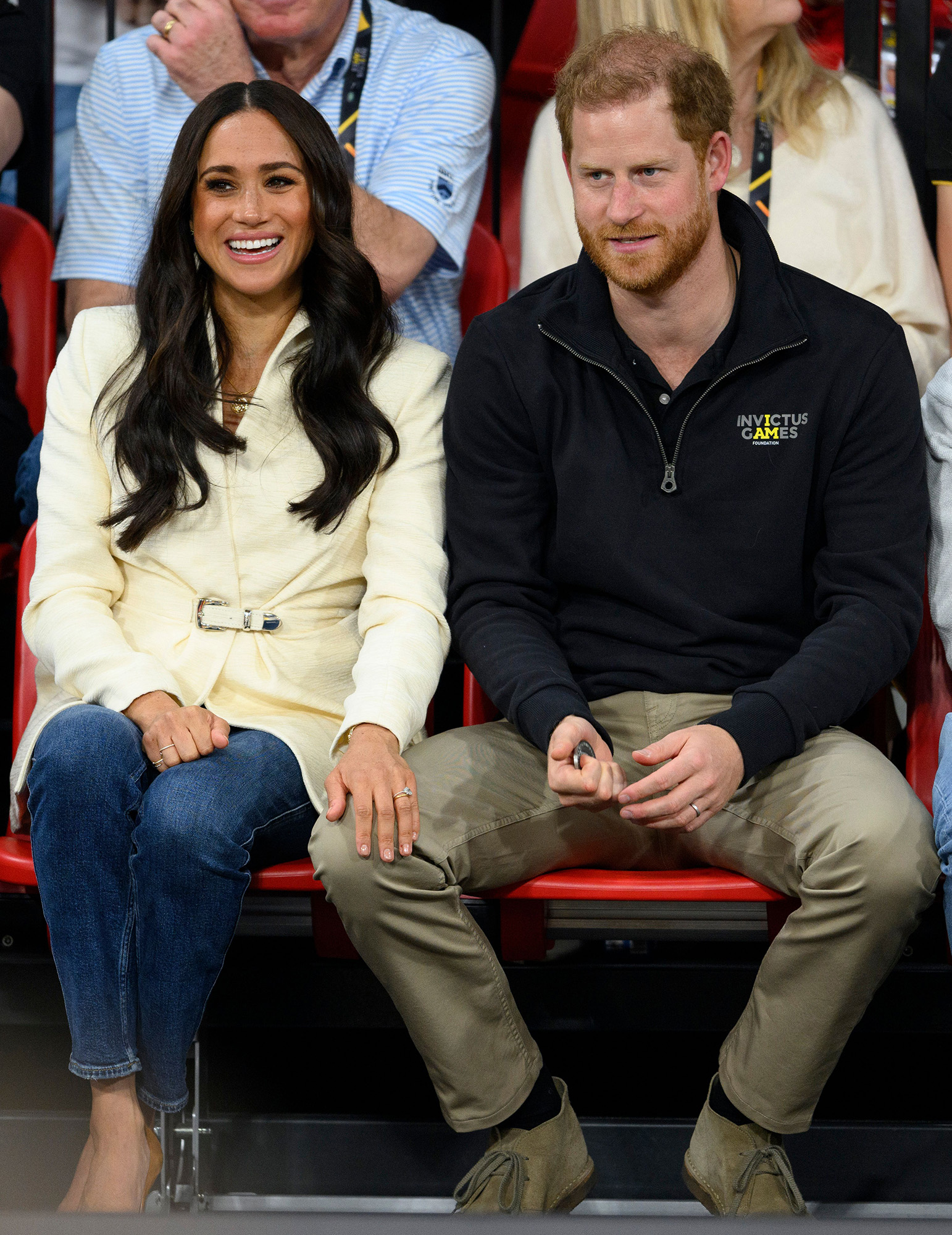 Prince Harry and Meghan Markle Are All Smiles at 2022 Invictus Games Touch