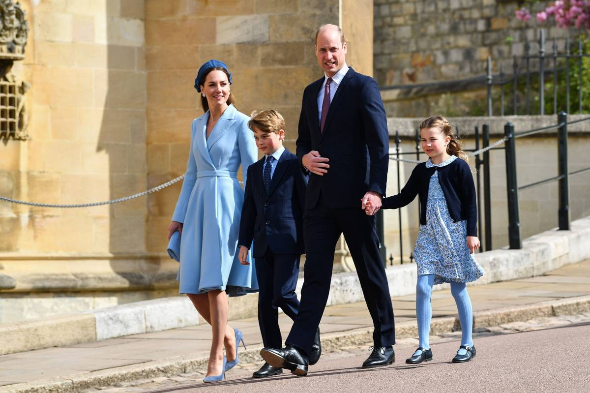 Princess Charlotte Celebrates Easter With Family in Floral Dress – WWD