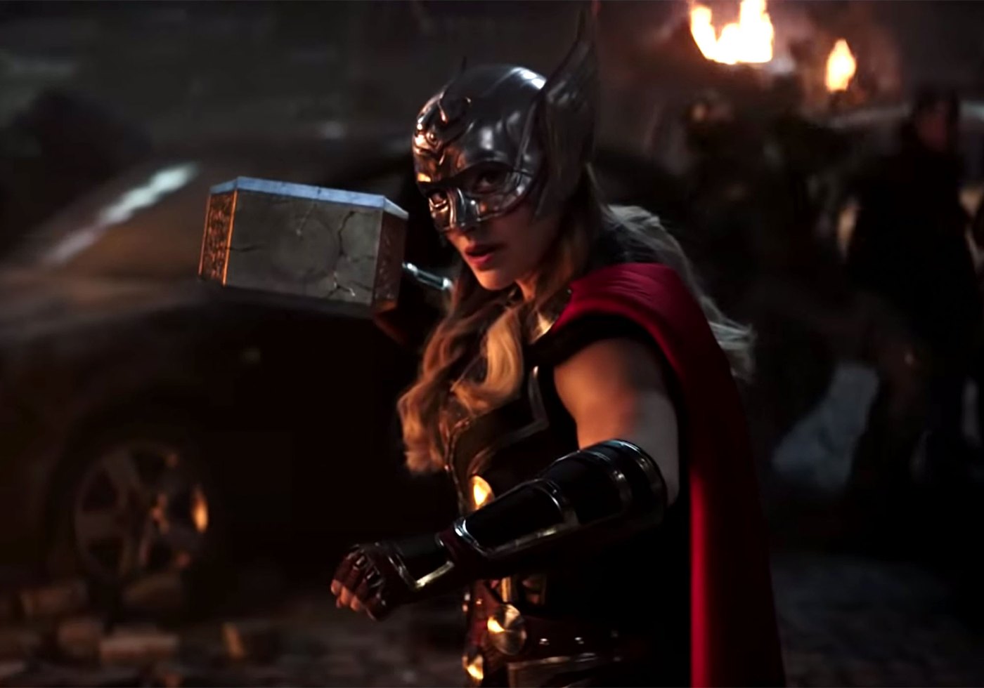 See Natalie Portman As Female Thor In Love And Thunder Trailer