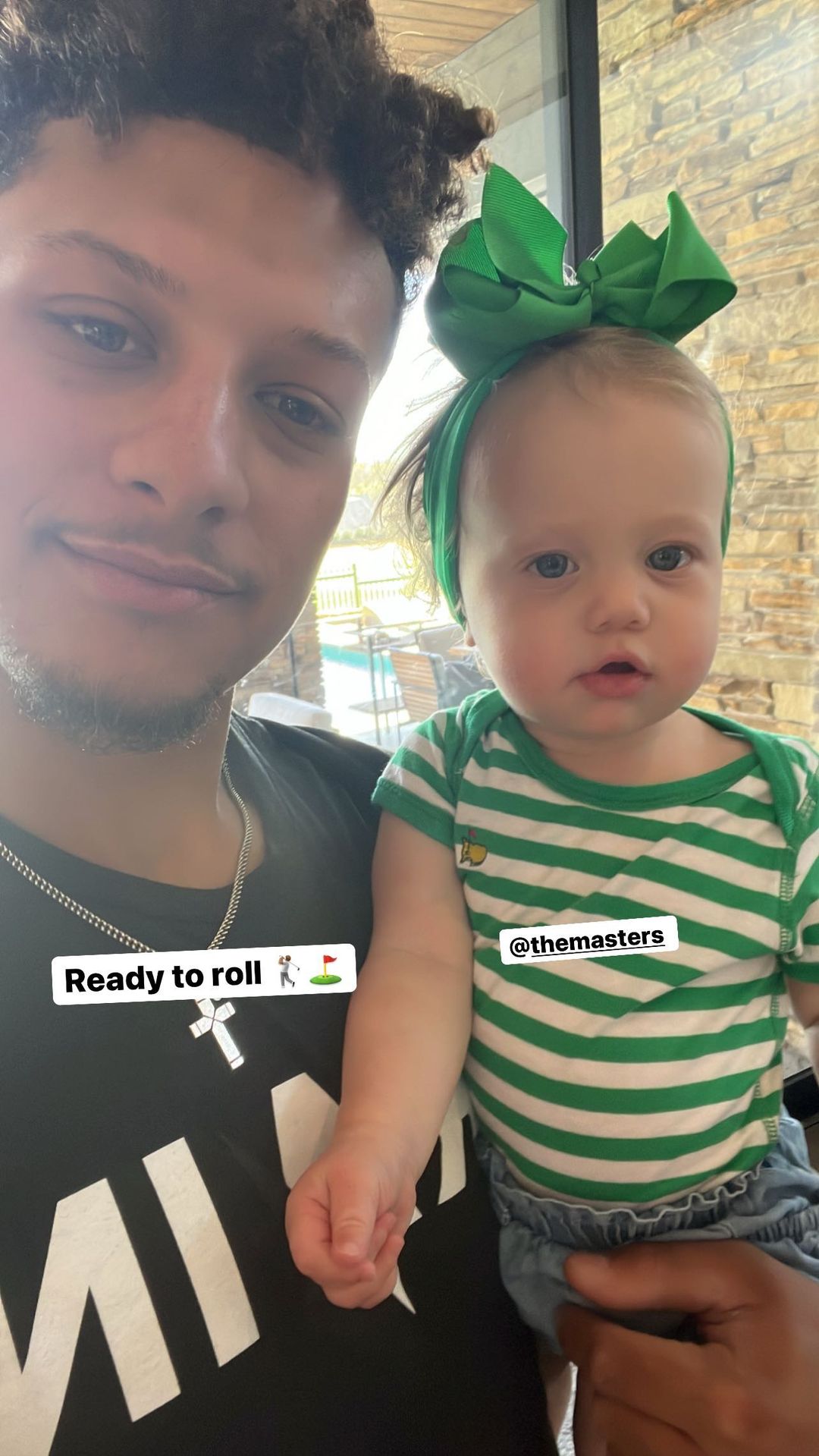 Patrick Mahomes' fiancée Brittany Matthews shares adorable shot of daughter  Sterling