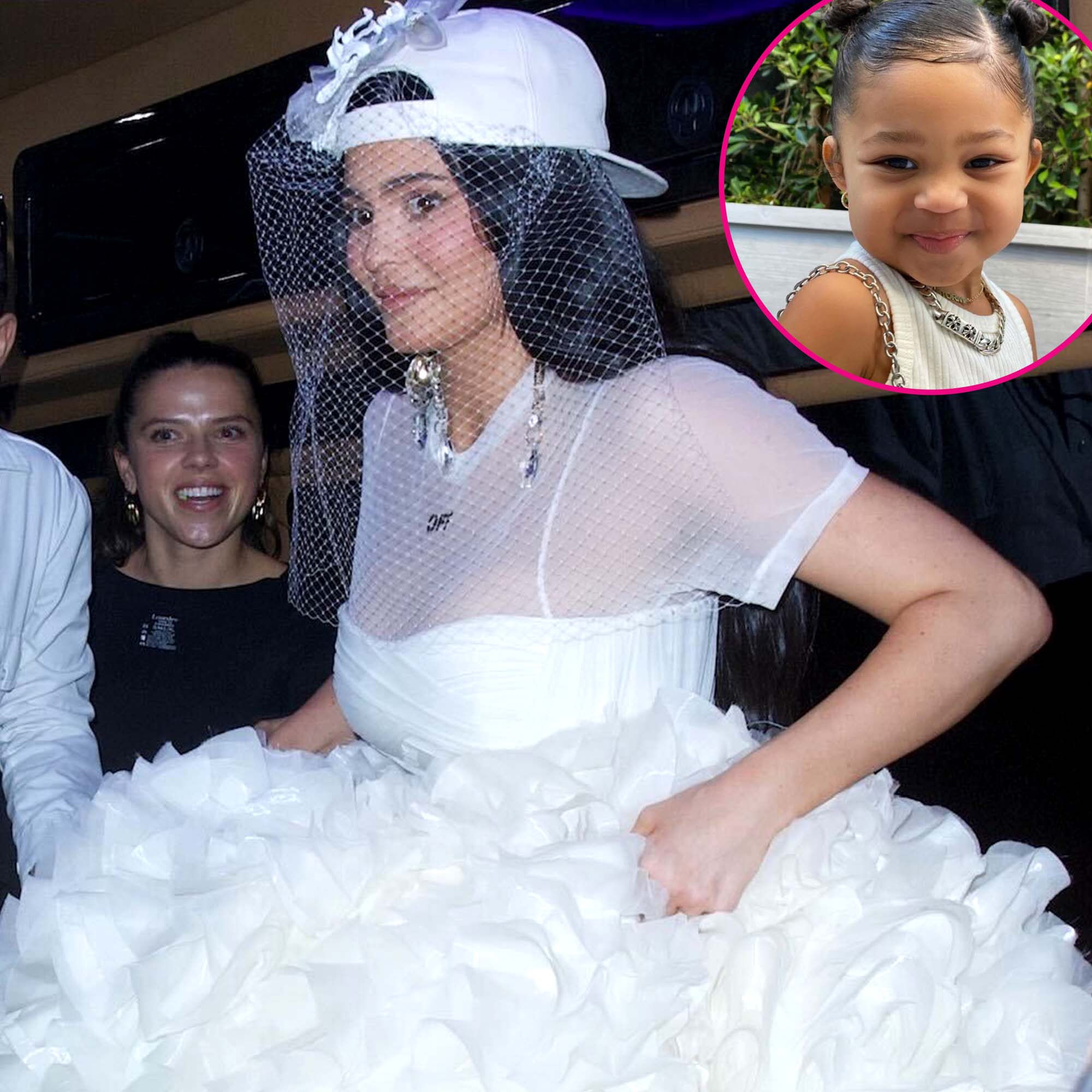 Kylie Jenner dresses daughter Stormi in her MetGala look for