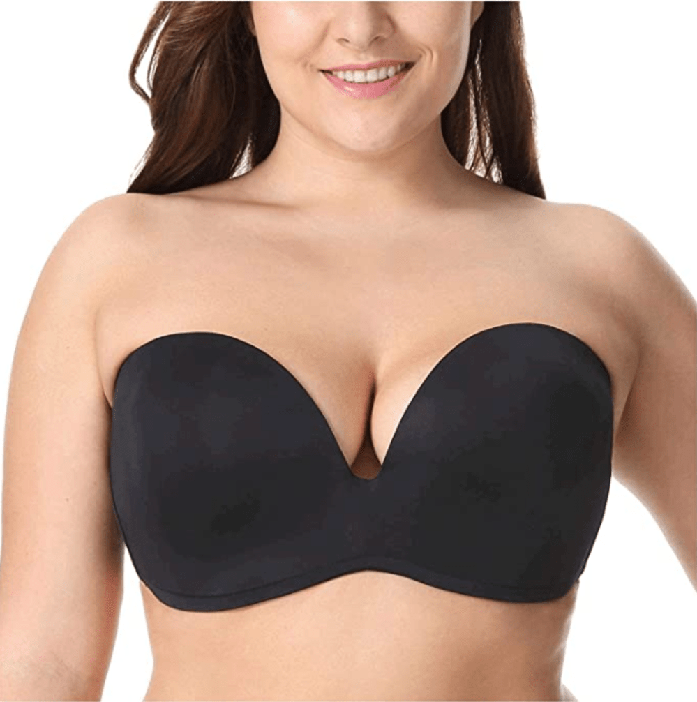  Womens Strapless Bra For Large Bust Unlined