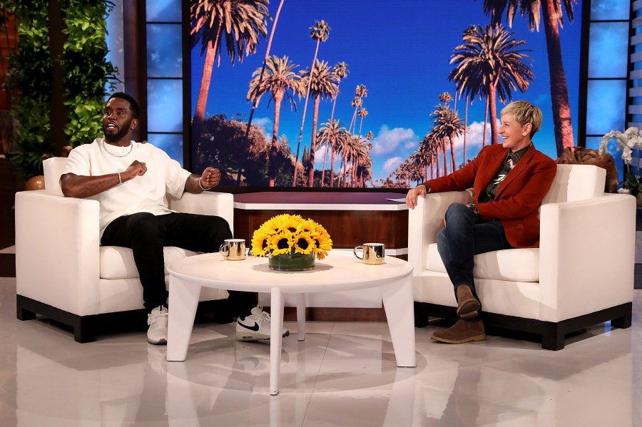 Diddy Explains Stage Name and Nickname 2 Ellen DeGeneres