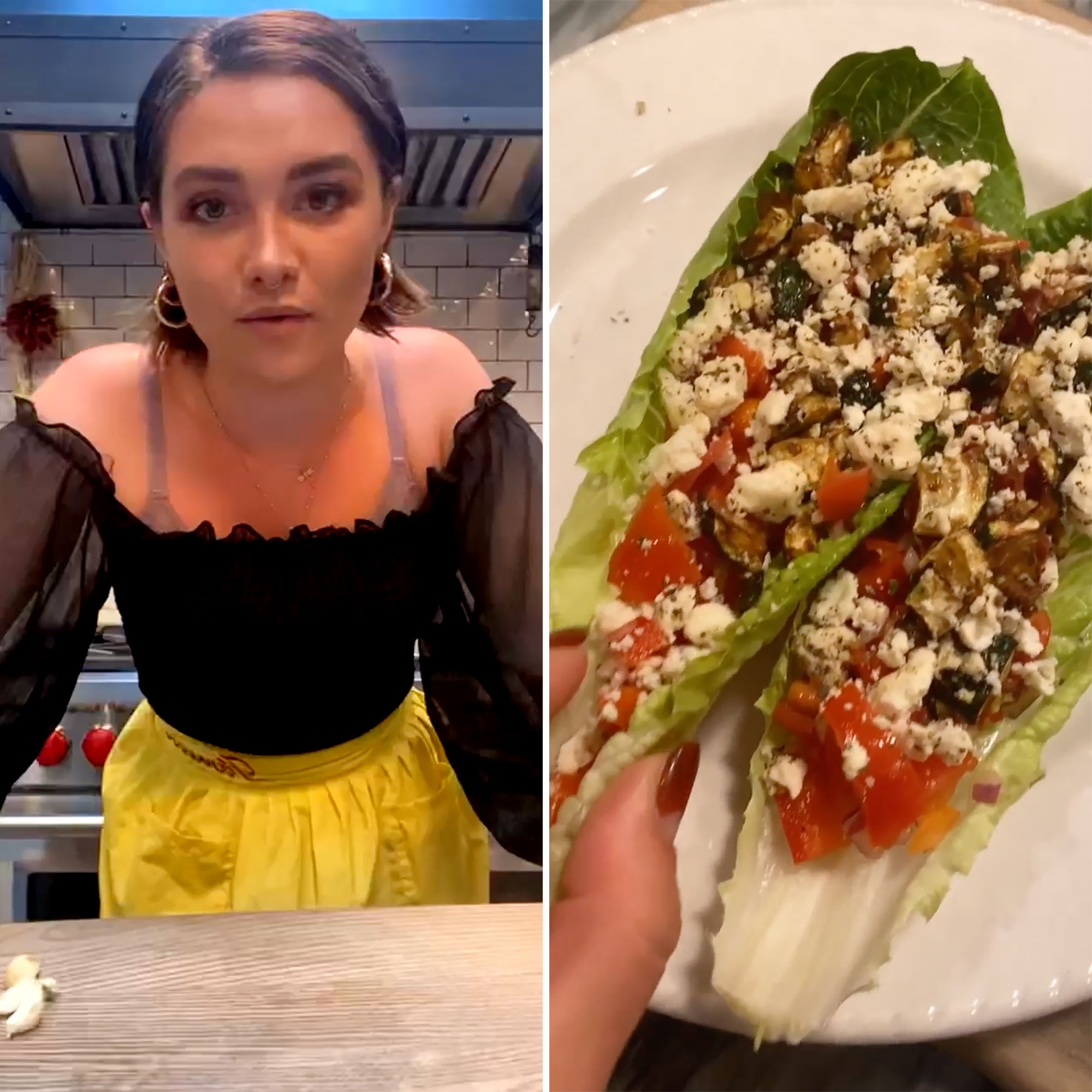 อาหาร 'Cooking With Flo' ของ Florence Pugh ทั้งหมด